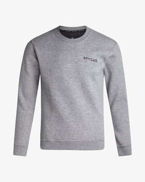 Men's Fleece Crew - Light Grey Heather