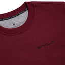 Mens Fleece Crew - Mahogany