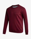 Men's Fleece Crew - Mahogany