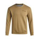 Mens Fleece Crew - Sand