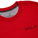 Mens Fleece Crew - Spyder Red