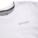 Mens Fleece Crew - White