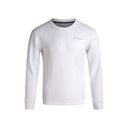 Mens Fleece Crew - White