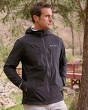 Men's Overcast Rain Jacket - Black