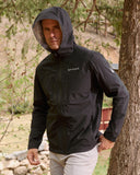 Men's Overcast Rain Jacket - Black