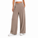 Women's Corduroy Fleece Wide-Leg Pant - Driftwood
