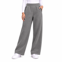 Women's Fleece Wide-Leg Pant - Grey Heather