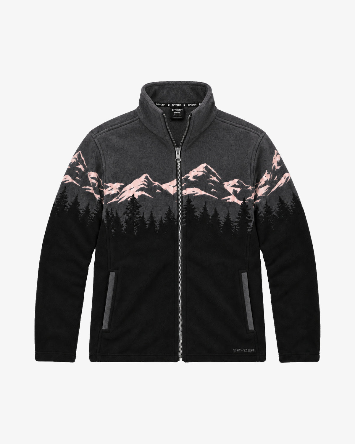 Men's Print Sherpa Full-Zip