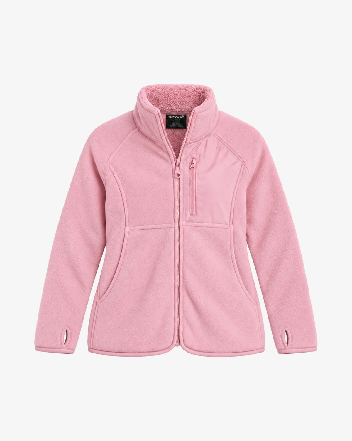 Women's Sherpa Mock Neck Full-Zip - Mauve