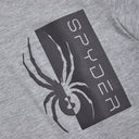 Mens Split Logo Long Sleeve - Heather Grey