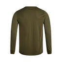 Mens Split Logo Long Sleeve - Sage