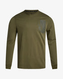 Men's Split Logo Long Sleeve - Sage
