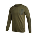 Mens Split Logo Long Sleeve - Sage