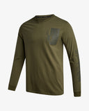 Men's Split Logo Long Sleeve - Sage