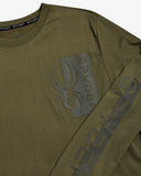 Men's Split Logo Long Sleeve - Sage