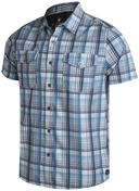 Men's Seaside Collared Shirt - Steel Grey