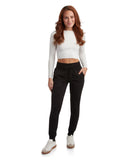 Womens Cloud Stretch Knit - Black
