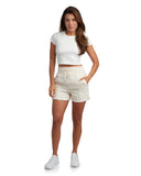 Womens After Class Short - Pearl