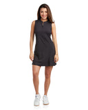 Womens Quarter Zip - Black