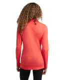 Womens Performance Quarter Zip - Cayenne