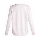 Womens Crew Hi-Low Long Sleeve - Mauve