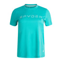 Womens Spyder Short Sleeve - Aquamarine