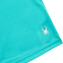Womens Spyder Short Sleeve - Aquamarine