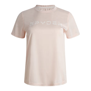 Womens Spyder Short Sleeve - Peach Blush
