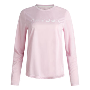 Womens Spyder Long Sleeve - Fiesta Pink