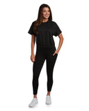 Womens Harmony Boxy - Black