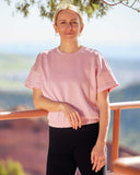 Womens Harmony Boxy Tee - Lilac