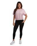 Womens Harmony Boxy Tee - Lilac
