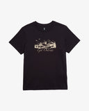 Women's Short Sleeve Graphic Tee - Black